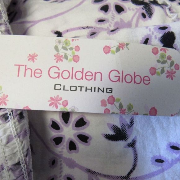 The Golden Globe Clothing Cotton Smocked Maxi Dress 1X - Picture 6 of 10